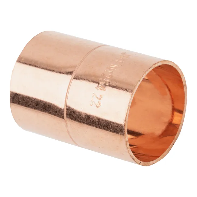 MANGUITO Ø22MM COBRE HEMBRA 2 UNIDADES