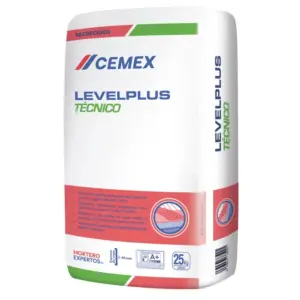 MORTERO AUTONIVELANTE LEVELPLUS TECNICO 3-40MM 25 KG