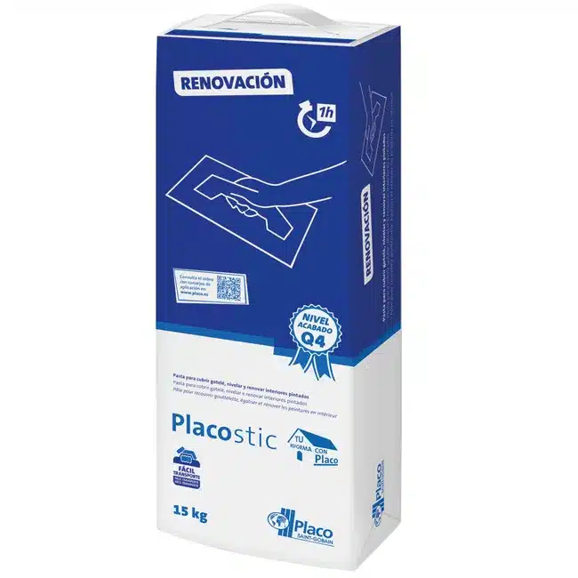 PLASTE EN POLVO PLACOSTIC RENOVACIÓN 15 KG