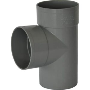 DERIVACIÓN 87º Ø125MM MACHO-HEMBRA PVC