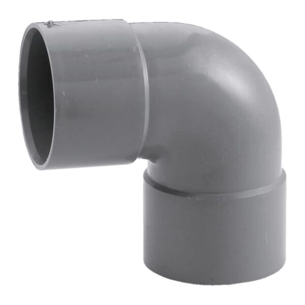 CODO PVC 87º Ø40MM HEMBRA-HEMBRA