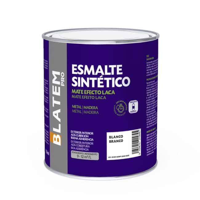 ESMALTE SINTETICO MATE 750ML BLANCO