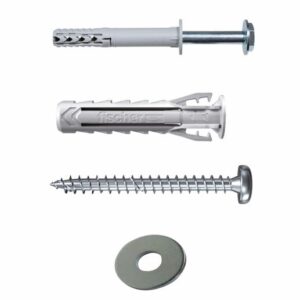 CONJUNTO FIJACION AIRE ACONDICIONADO 4 UDS FISCHER