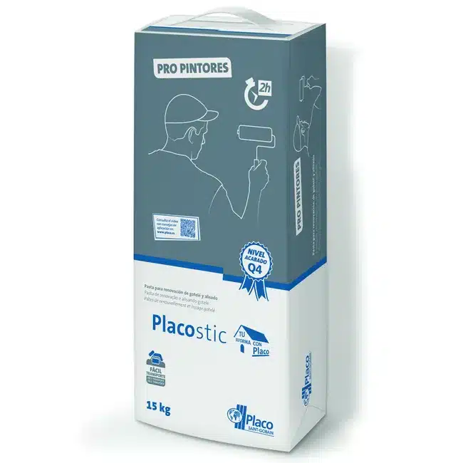 PLASTE EN POLVO PLACOSTIC PRO PINTORES 15 KG