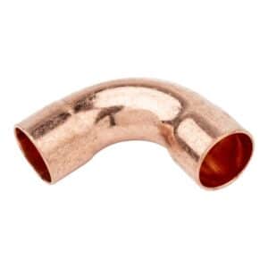 CURVA 90º Ø15MM COBRE HEMBRA 4 UNIDADES
