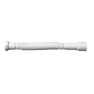 SIFÓN LAVABO EXTENSIBLE 1 1/4" BLANCO
