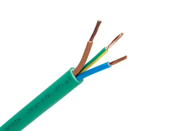 CABLE LIBRE DE HALÓGENOS RZ1-K 3G 4MM2 VERDE METRO LINEAL