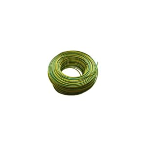 HILO FLEXIBLE LIBRE HALÓGENOS H07Z1-K 1.5mm2  VERDE/AMARILLO 100M