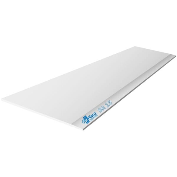 PLACA DE YESO LAMINADO BA 2000X1200X15MM