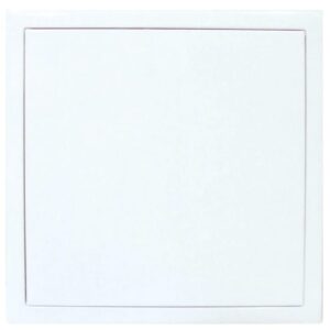 TRAMPILLA METÁLICA BLANCA CLIC 20X20 CM