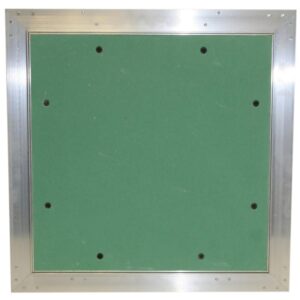 TRAMPILLA DE INSPECCIÓN MARCO ALUMNIO Y PLACA DE YESO HIDRÓFUGA 20X20 CM