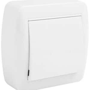 PULSADOR MURAL SUPERFICIE BLANCO