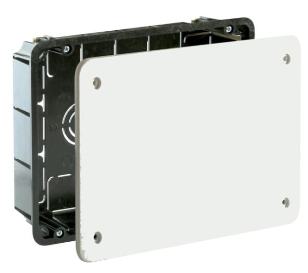 CAJA DE REGISTRO ELÉCTRICO 194X154X50MM PARA EMPOTRAR DE INTERIOR CON TAPA DE TORNILLO