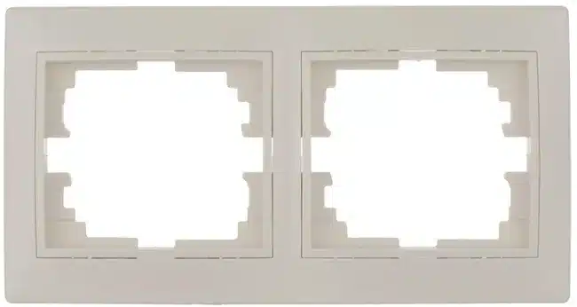 MARCO DOBLE SERIE EUROPA BLANCO