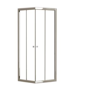 MAMPARA DE DUCHA CUADRADA CORREDERA CATANIA PRO 70X70CM CROMO