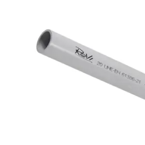 TUBO RIGIDO PVC GRIS 16MM 3M