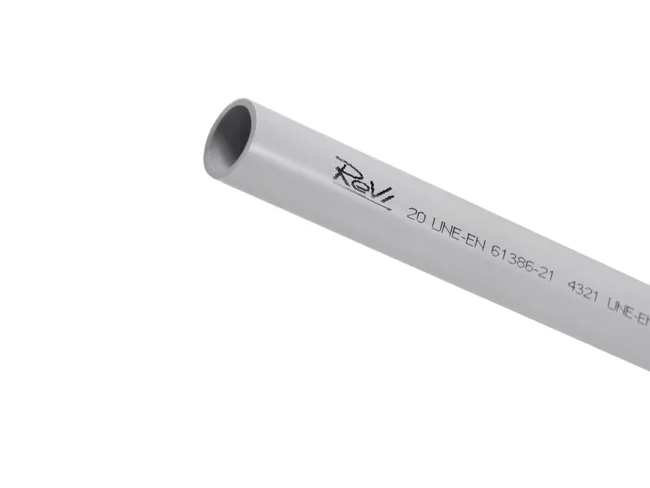 TUBO RIGIDO PVC GRIS 25MM 3M