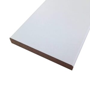 MOLDURA JAMBA MELAMINA BLANCO 2550 X 70 X 10 MM