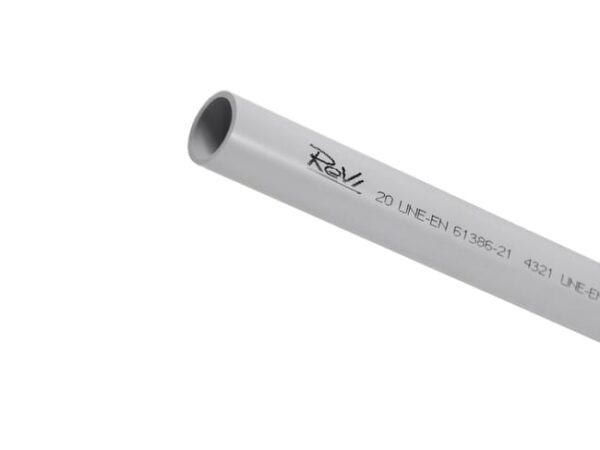 TUBO RIGIDO PVC GRIS 16MM 3M