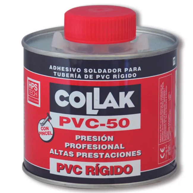 ADHESIVO PVC-50 PRESIÓN 500ML COLLAK