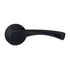 JUEGO DE MANILLA ROSETA ALUMINIO NEGRO Mod 707 MICEL