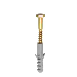CONJUNTO FIJACION CALENTADORES WL 10 X 80  MM. FISCHER. 2 UDS