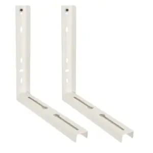 JUEGO 2 SOPORTES SOLDADOS 450MM 2MM TUV GS 140KG