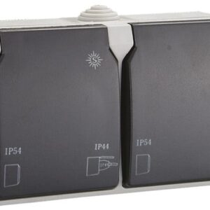 SCHUKO DOBLE SUPERFICIE IP54