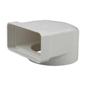 CODO MIXTO VERTICAL 90º Ø 100MM A 55 X 110 MM