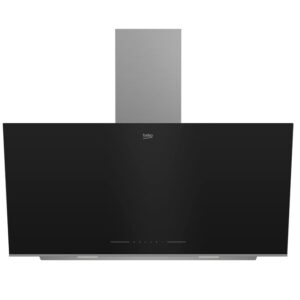 CAMPANA DECORATIVA INCLIINADA 60CM COLOR NEGRO BEKO BHCA66641BBHS