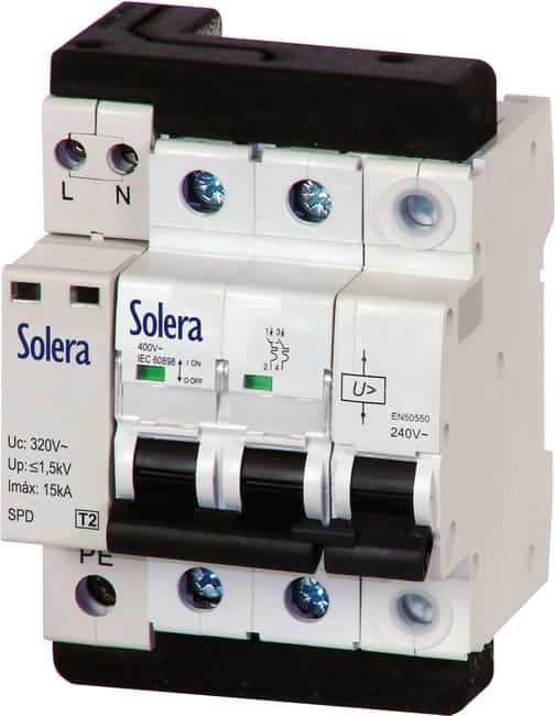 SOBRETENSION COMBI 2P 25A SOLERA