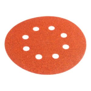 6 DISCOS DE LIJA 125MM 8 AGUJEROS GRANO 120