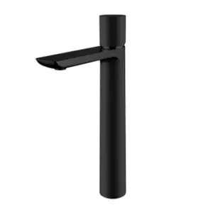 GRIFO DE LAVABO MONOMANDO CAÑO ALTO AILIK NEGRO