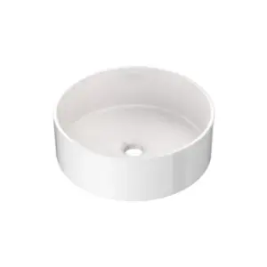 LAVABO SOBREPONER REDONDO 36CM BLANCO