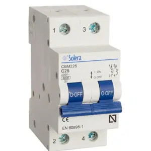 AUTOMÁTICO MAGNETOTÉRMICO 2P 25A SOLERA
