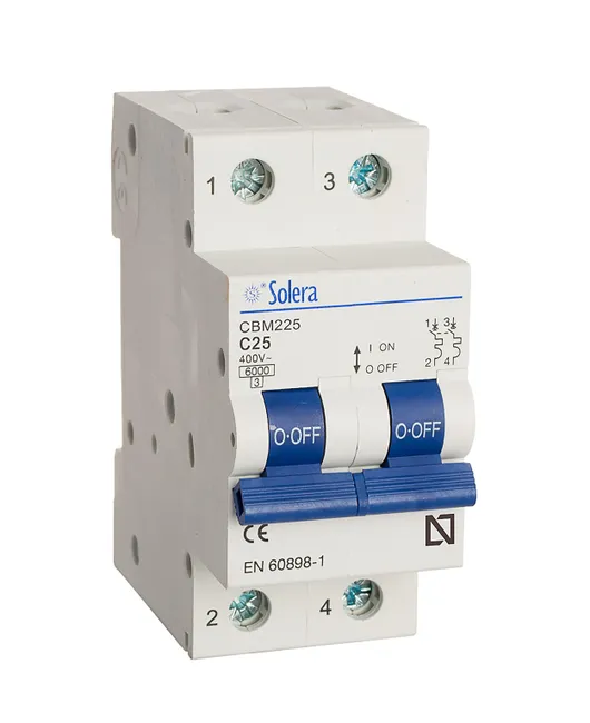 AUTOMÁTICO MAGNETOTÉRMICO 2P 25A SOLERA