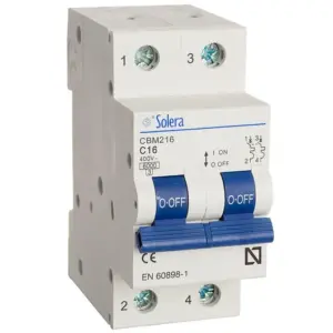 AUTOMÁTICO MAGNETOTÉRMICO 2P 16A SOLERA