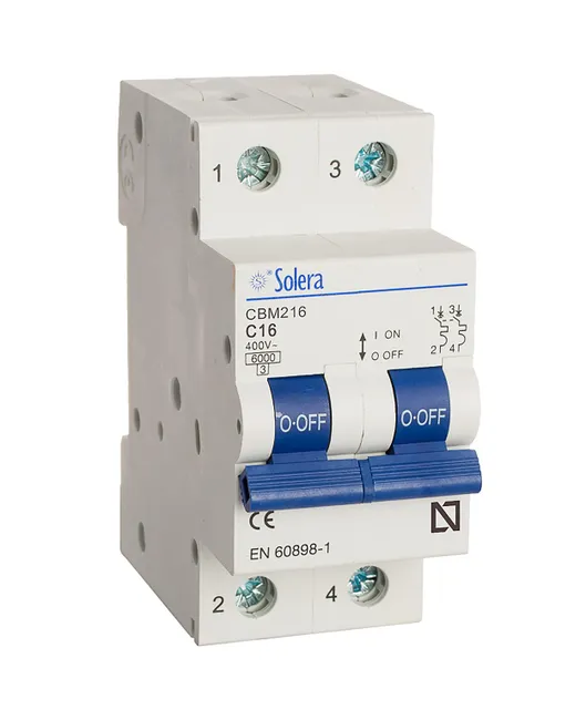 AUTOMÁTICO MAGNETOTÉRMICO 2P 16A SOLERA