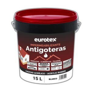 IMPERMEABILIZANTE CAUCHO 15L BLANCO