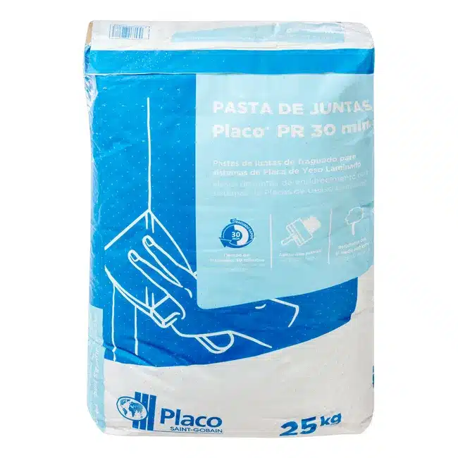 PASTA DE JUNTAS PLACO PR30 25 KG