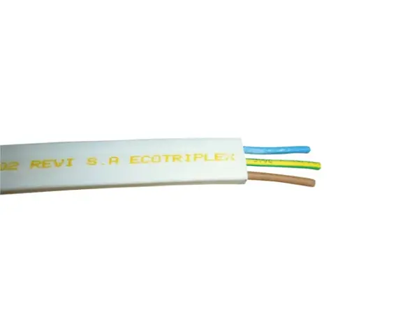 HILO FLEXIBLE LIBRE HALÓGENOS H07Z1-K TRIPLAN 3X1.5MM2 10M