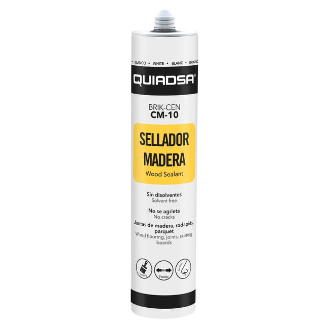 MASILLA ACRILICA PARA MADERA 300ML BLANCO