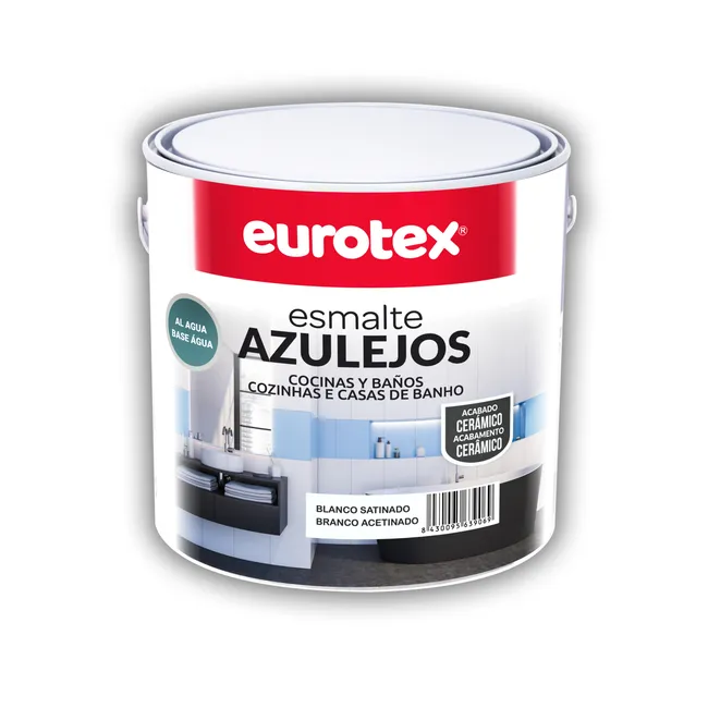 ESMALTE ACRILICO SATINADO AZULEJOS 2.5L BLANCO