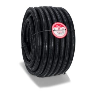 TUBO CORRUGADO ARTICULADO NEGRO 25MM 25M