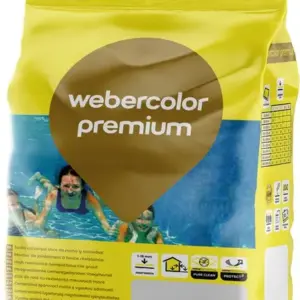 CEMENTO JUNTA ANCHA PREMIUM WEBER 5KG BLANCO