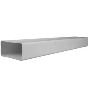 TUBO PLANO RECTANGULAR  55 x 110 MM 1,5M