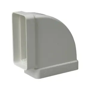 CODO RECTANGULAR HORIZONTAL 90º 55 x 110 MM