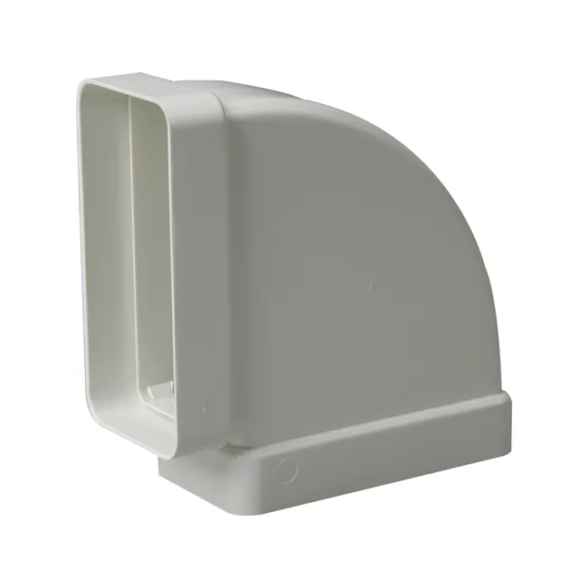 CODO RECTANGULAR HORIZONTAL 90º 55 x 110 MM