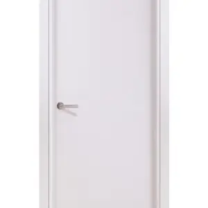 PUERTA INTERIOR EN BLOCK LISA LACADA BLANCA 70,5 CM IZQUIERDA