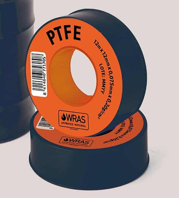 CINTA TEFLÓN Ø12X0.075MM 12M 0.2GR/CM2